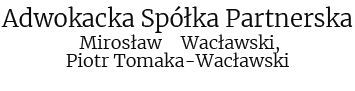 Adwokacka Spółka Partnerska